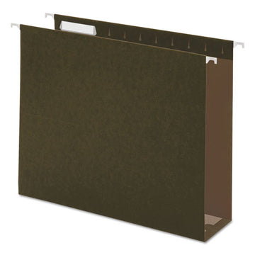 Universal® Box Bottom Hanging File Folders, Letter Size, 1-5-cut Tab, Standard Green, 25-box freeshipping - TVN Wholesale